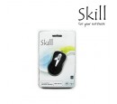 MOUSE SKILL MICRO OPTICO USB BLACK/SILVER (PN XMK-976-BK)